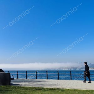 Sea and Fog Cloud 50x50 inch