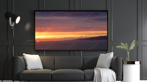Sunset Sun Sea Cloud Summer 45×25 inch